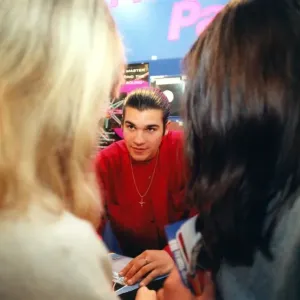 Daniel Amalm signs CD at HMV MetroCentre Print