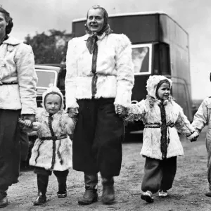 It is home away from home for these children in the reindeer coats