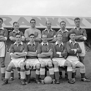 Home Championship International and 1954 World Cup Qualifying match at Ninian Park