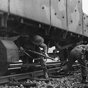 Home Guard armoured train. 21st February 1944