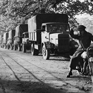 Home Guard Motor Transport Company, Ulster Home Guard. November 13th 1942