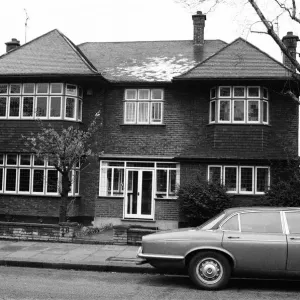 La maison de John Entwistle, bassiste du groupe rock The Who à Ealing, dans l'Ouest de Londres.