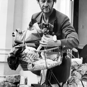 Homeless Alfie Bird Print, 15th August 1984