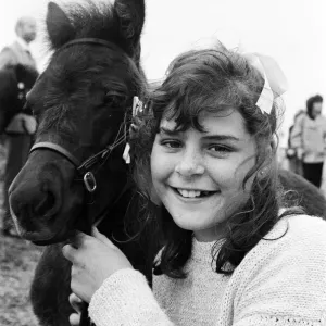 Honley Show. Winning style... 11-year-old Rachel Gardener with Dana, the Shetland pony Honley Show. Winning style... 11-year-old Rachel Gardener with Dana, the Shetland pony