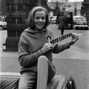 Honor Blackman Actress, Mar 1966 Print - Liberal Support Honor Blackman Actress, Mar 1966 Print - Liberal Support