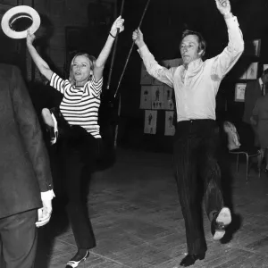 Honor Blackman Print - Mr and Mrs Rehearsal Photo