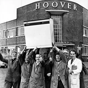 The Hoover factory, Merthyr, is producing a new version of their Hoovermatic twin tub