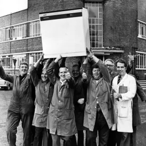A 1981 Print of the Hoover factory in Merthyr, Wales A 1981 Print of the Hoover factory in Merthyr, Wales