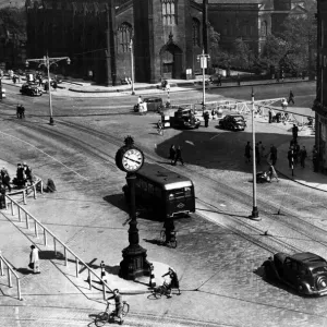 Hope Street and Queensferry Street Edinburgh July 1948