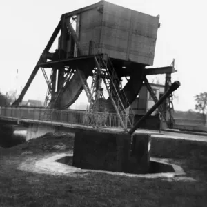 Print of Horsa Bridge - Pont de Ranville Print of Horsa Bridge - Pont de Ranville