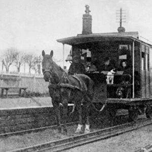 The One Horse "Dandy"on the Port Carlisle-Bowness railway