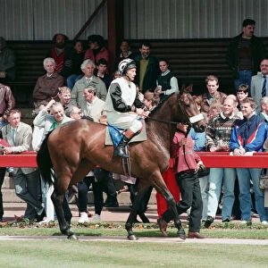 Horse Racing at Redcar. Lester Piggott at the Zetland Gold Cup Day. 31st May 1993
