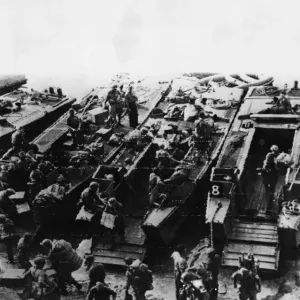 Six hours before the Allied landings took place on the South Coast of France on August