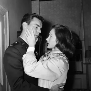 For three hours American film star Robert Wagner was kissing Shirley Anne Field to get For three hours American film star Robert Wagner was kissing Shirley Anne Field to get