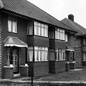 These houses are some of those built as the result of 15 months work at Leeside Avenue