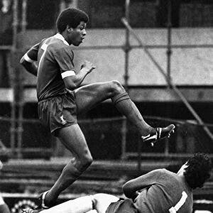 Howard Gayle playing for Liverpool. Tottenham Hotspur v Liverpool, League Division One