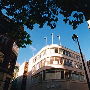 Howells department store in Cardiff, Wales. October 1996