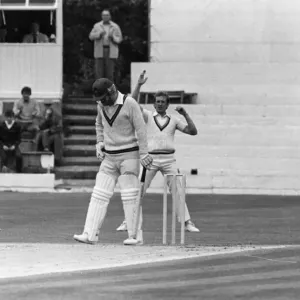 Howzat! Print: Wayne Larkins at Acklam Park, 1982