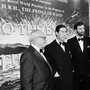 HRH Prince Charles at the premiere of the film To The Ends of The Earth HRH Prince Charles at the premiere of the film To The Ends of The Earth