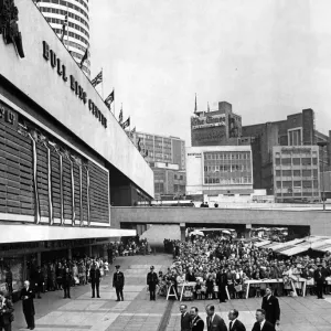 HRH Prince Philip, The Duke of Edinburgh, during his visit to Birmingham to open the Bull