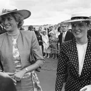HRH Princess Diana, The Princess of Wales, (left) and HRH The Duchess of York HRH Princess Diana, The Princess of Wales, (left) and HRH The Duchess of York