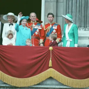 HRH Princess Diana, The Princess of Wales, (in green / turquiose outfit with big green hat HRH Princess Diana, The Princess of Wales, (in green / turquiose outfit with big green hat