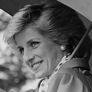 HRH Princess Diana, The Princess of Wales, visits the Ipswich Agricultural Show, Ipswich