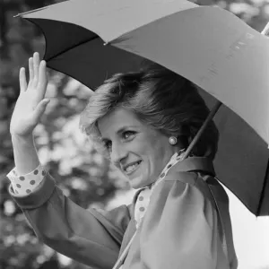HRH Princess Diana, The Princess of Wales, visits the Ipswich Agricultural Show, Ipswich
