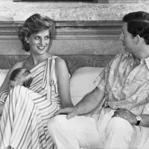 Sa Altesse Royale la princesse Diana, La Princesse de Galles et son époux Sa Hauteseté Royale le prince Charles.
