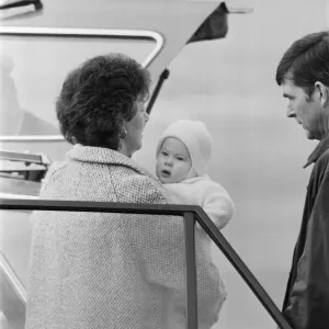 HRH Princess Diana, The Princess of Wales with her sons