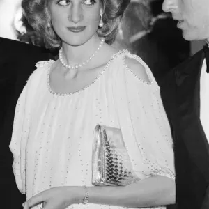 HRH Princess of Wales with Prince Charles at London HRH Princess of Wales with Prince Charles at London