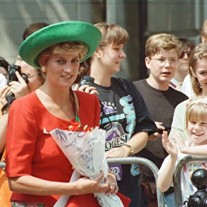 HRH The Princess of Wales, Princess Diana, at The Royal Academy of Music Graduation
