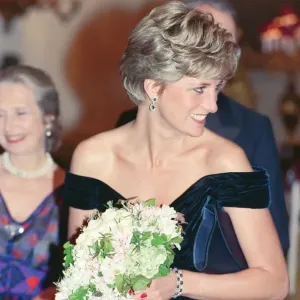 HRH The Princess of Wales, Princess Diana, attends Carnival of the Birds for HRH The Princess of Wales, Princess Diana, attends Carnival of the Birds for