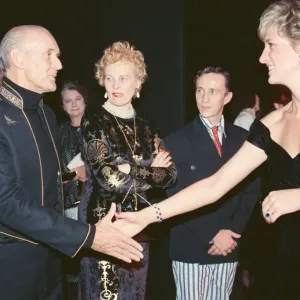 HRH The Princess of Wales, Princess Diana, attends Carnival of the Birds for HRH The Princess of Wales, Princess Diana, attends Carnival of the Birds for