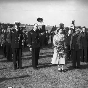HRH Queen Elizabeth II vistits the Channel Islands June 1949, with the Duke of Edinburgh HRH Queen Elizabeth II vistits the Channel Islands June 1949, with the Duke of Edinburgh