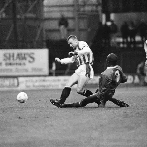 Huddersfield 2-1 Bury, Division 3 League match at Leeds Road, Saturday 22nd December 1990 Huddersfield 2-1 Bury, Division 3 League match at Leeds Road, Saturday 22nd December 1990
