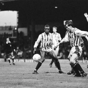 Huddersfield 2-1 Bury, Division 3 League match at Leeds Road, Saturday 22nd December 1990 Huddersfield 2-1 Bury, Division 3 League match at Leeds Road, Saturday 22nd December 1990