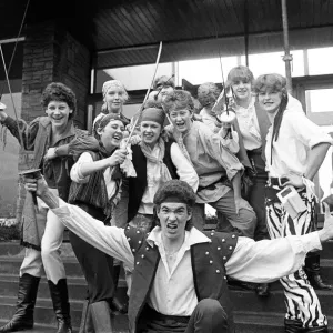 Huddersfield New College production of G&S Pirates of Penzance. 6th December 1985 Huddersfield New College production of G&S Pirates of Penzance. 6th December 1985