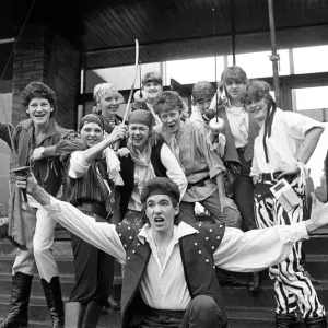 Huddersfield New College production of G&S Pirates of Penzance. 6th December 1985 Huddersfield New College production of G&S Pirates of Penzance. 6th December 1985
