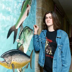 Huddersfield New College Mural Print, 29th January 1992