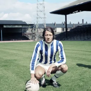 Huddersfield Town footballer Frank Worthington. July 1970 Huddersfield Town footballer Frank Worthington. July 1970