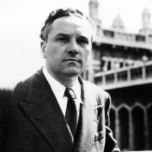 Hugh Cudlipp, Editorial Director of the Daily Mirror Newspaper, pictured 1956 Hugh Cudlipp, Editorial Director of the Daily Mirror Newspaper, pictured 1956