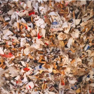 HM Customs and Excise Shredding Contraband Cigarettes Print