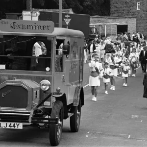 Hundreds lined streets to watch the annual Skelmanthorpe carnival procession through Hundreds lined streets to watch the annual Skelmanthorpe carnival procession through