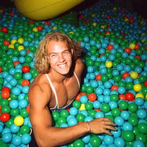 Hunter from Gladiators at the Meadway Sports Centre. 27th July 1995 Hunter from Gladiators at the Meadway Sports Centre. 27th July 1995
