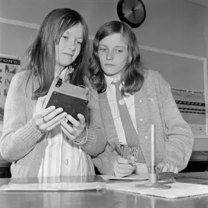 Hustler School science class. 1971 Hustler School science class. 1971