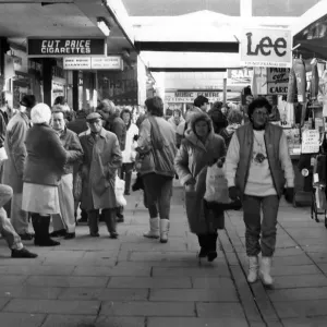 The Hyde Shopping Precinct Riot Print, 18th January 1989 The Hyde Shopping Precinct Riot Print, 18th January 1989