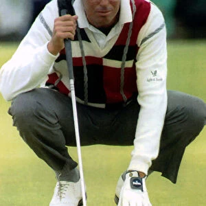 Ian Baker Finch Australian Golfer Golf during the British Open Tournament