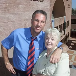 Ian Botham Former Cricket Player of England, Nov 2000 with his Mother in Law