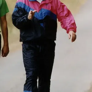 Ian Botham cricketer on a sponsored charity walk DBase Ian Botham cricketer on a sponsored charity walk DBase